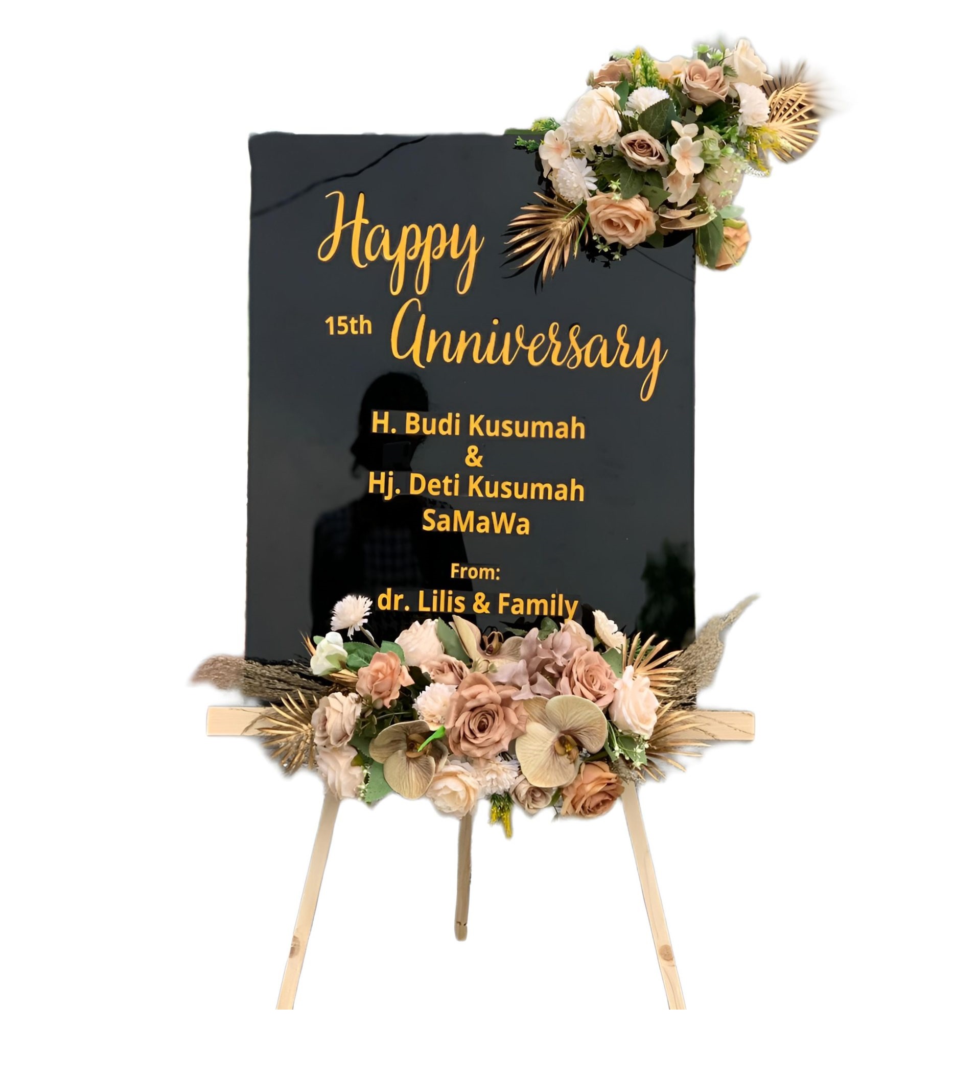 Papan Bunga Akrilik Patimuan